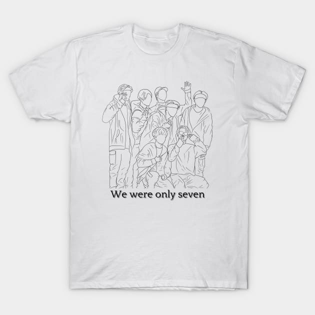 BTS T-Shirt by Legacy of Self-Expression Art